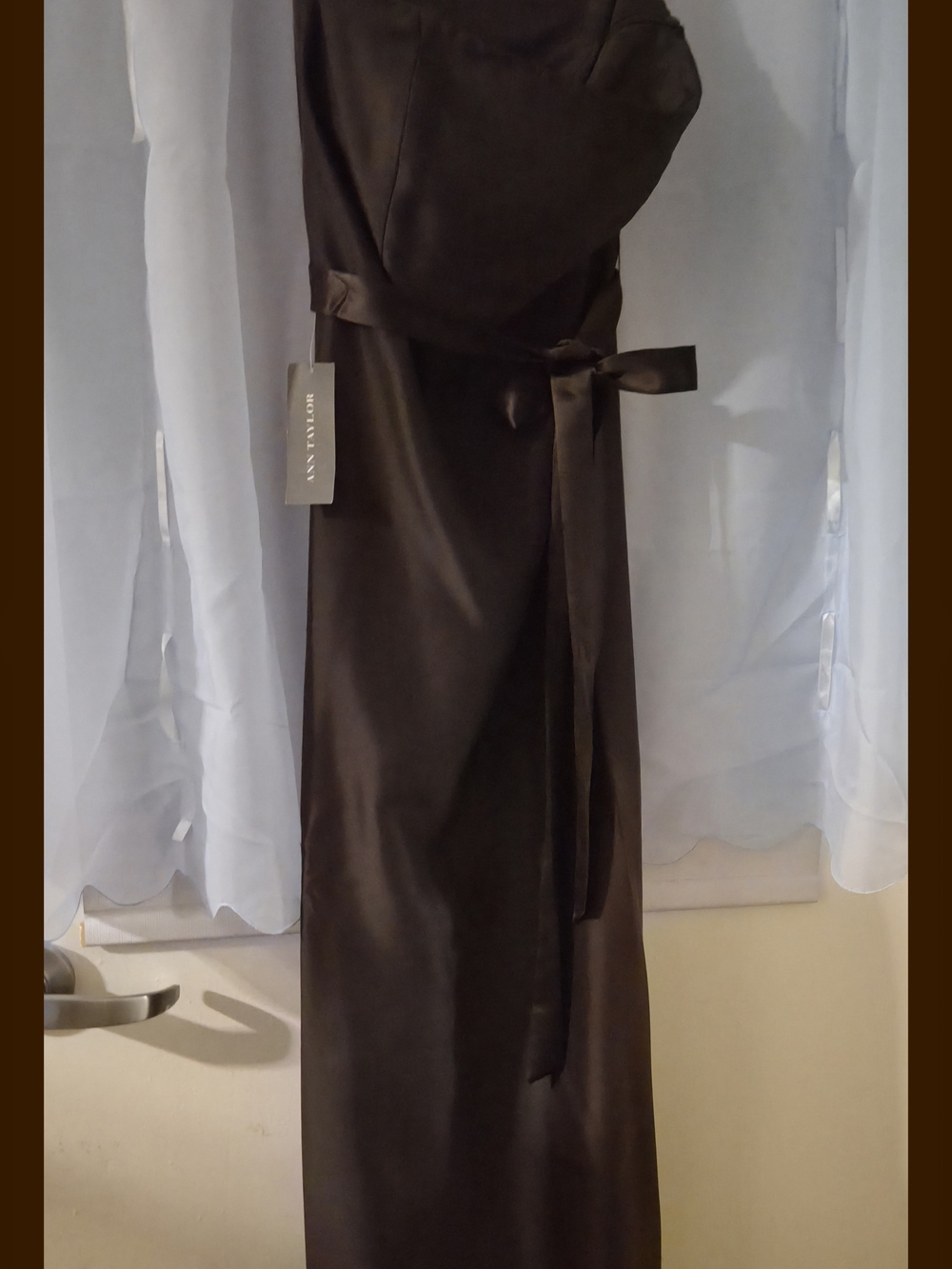 NWTS Ann Taylor Y2k Vintage 100% Silk Strapless  Boned Bodice & Fully Lined Gown